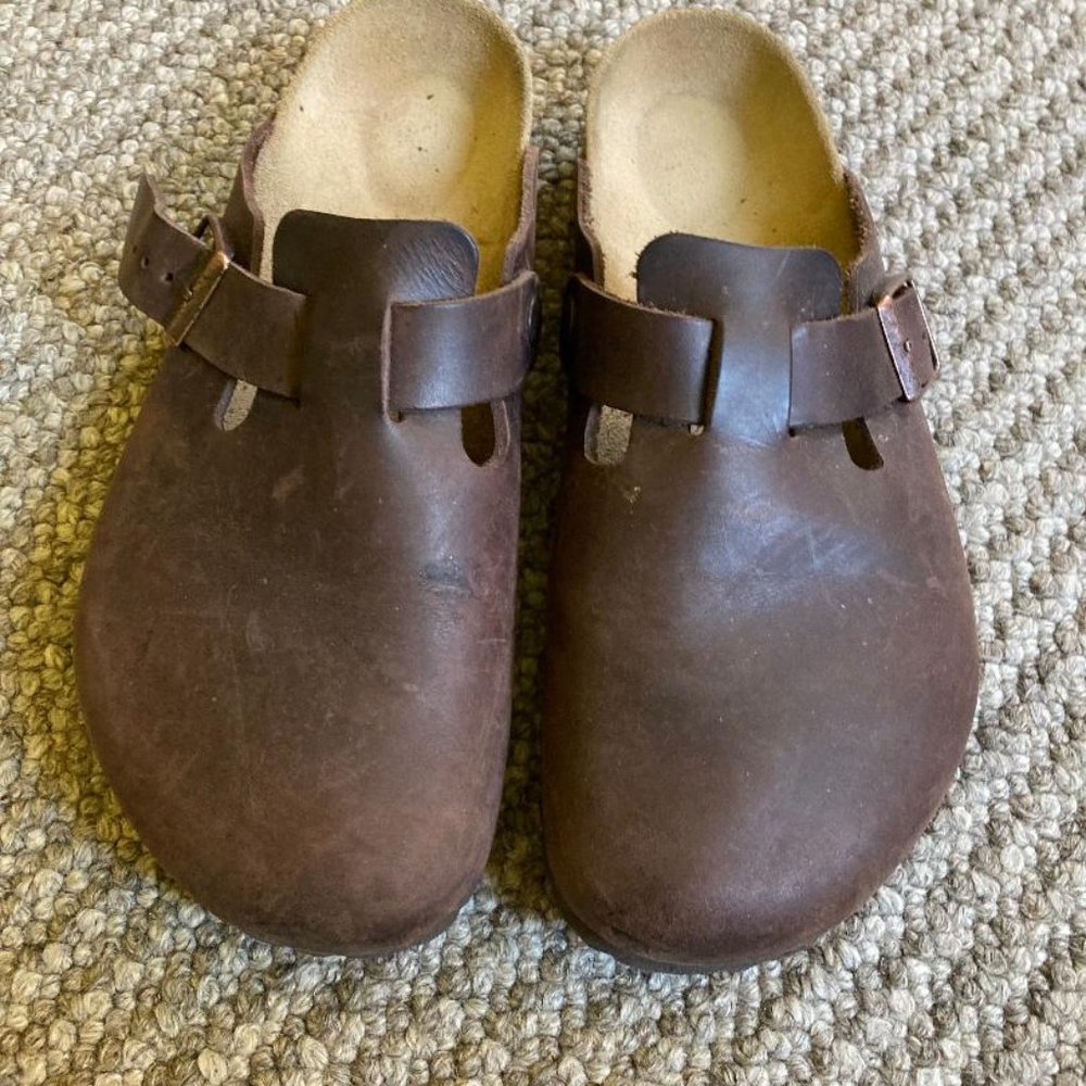 New Birkenstock Boston Leather, Size 42 (10.5)